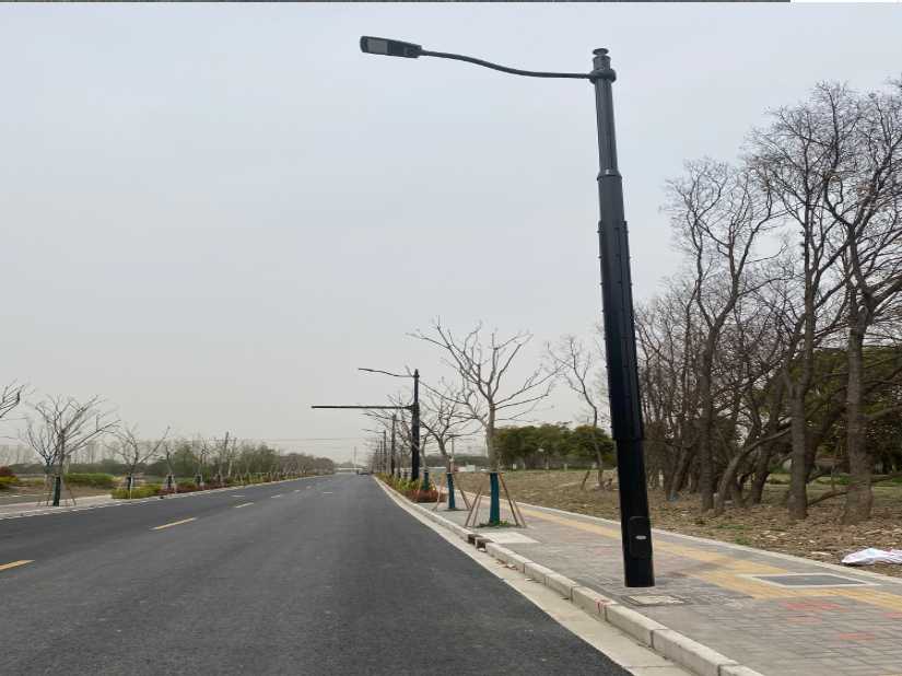 三原县上海综合杆 太阳能路灯工程